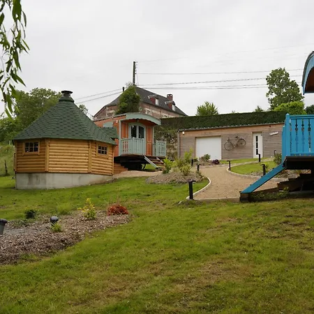 Roulottes Et Son Kota Grill Sauna Bucilly Exterior photo