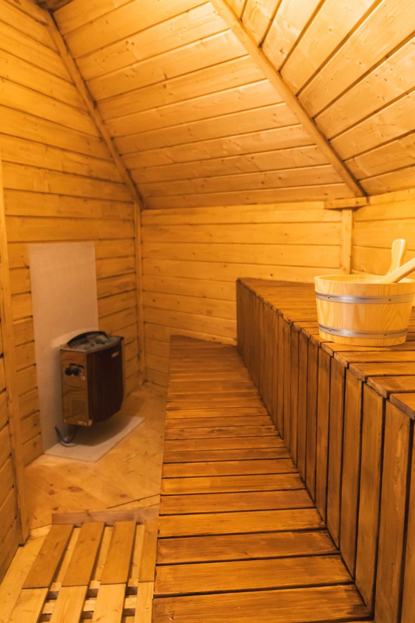 Campsite Roulottes Et Son Kota Grill Sauna