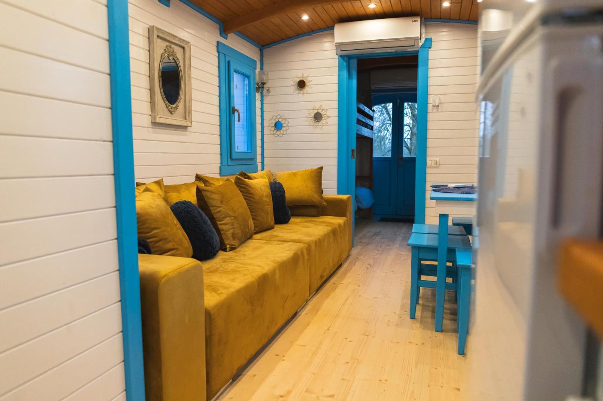 Campsite Roulottes Et Son Kota Grill Sauna